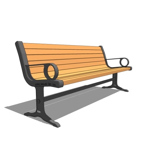 Model C-140: Classic Bench
