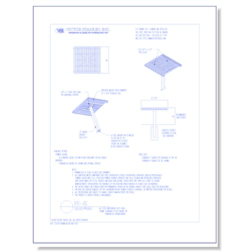 Model IPR-48: Steelsites™ Table