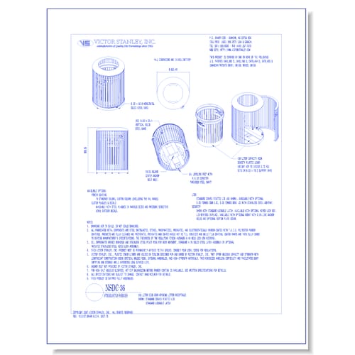Model NSDC-36: Steelsites™ Side-Door Litter Receptacle, 36 gal (136 L)