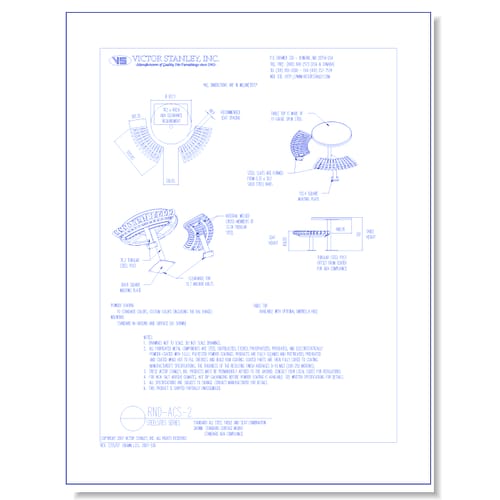 Model RND-ACS-2: Steelsites™ Table
