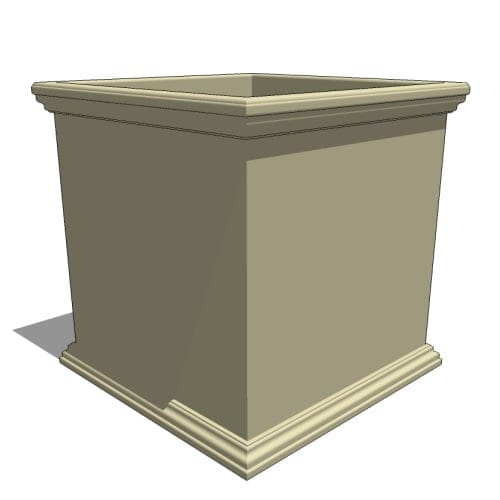 Laguna Composite Square Planter