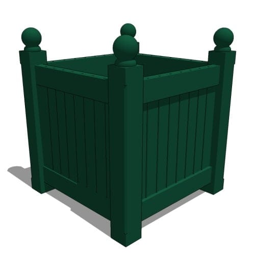 Versailles Composite Square Planter