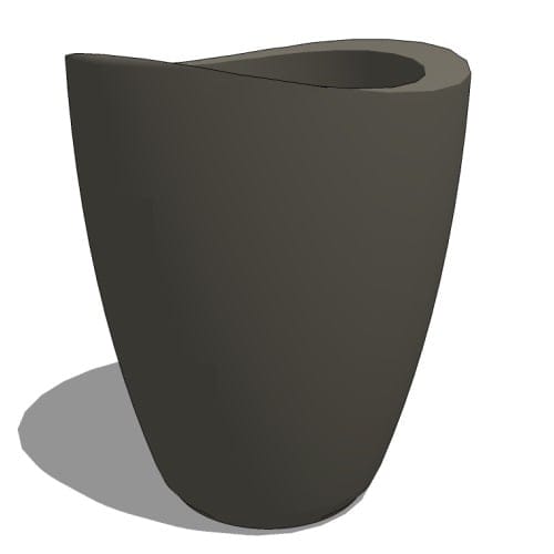 Nazca Fiberglass Round Planter