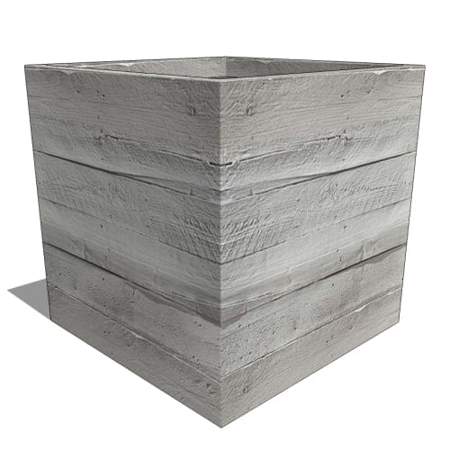 Baxter Square Fiberglass Planter 