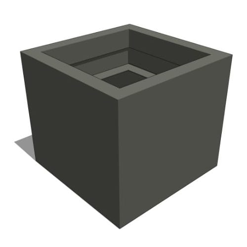 Dune Fiberstone Square Planter