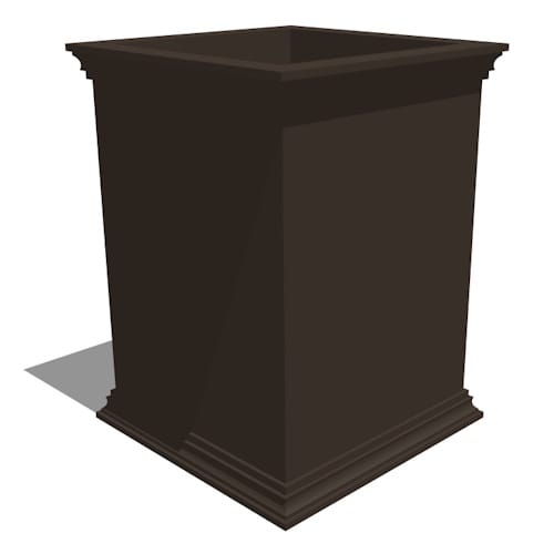 Laguna Fiberglass Square Planter
