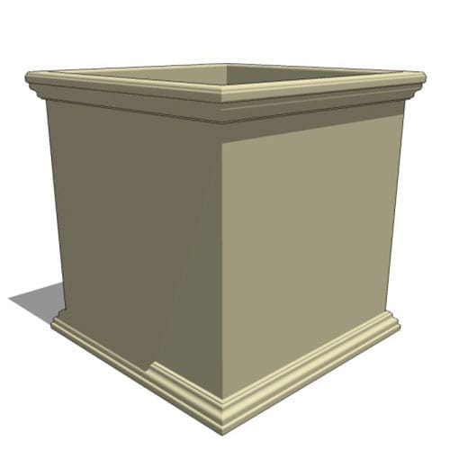 Laguna Composite Square Planter