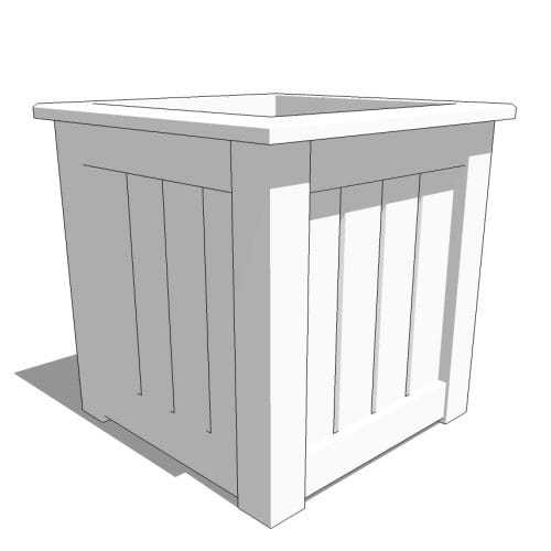 Coronado Composite Square Planter