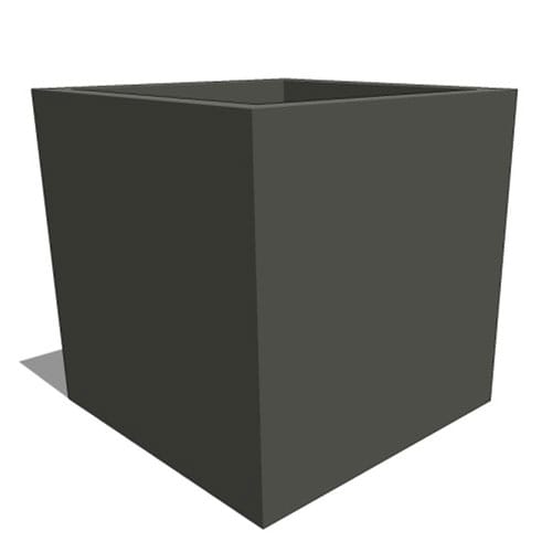 Modern Fiberglass Square Planters
