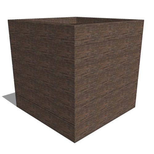 Madera Fiberglass Square Planter