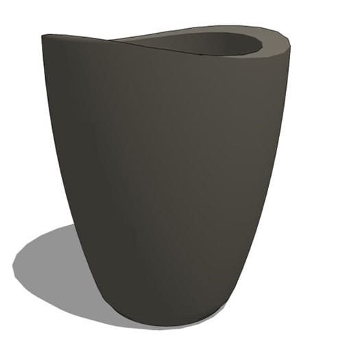 Nazca Fiberglass Round Planter