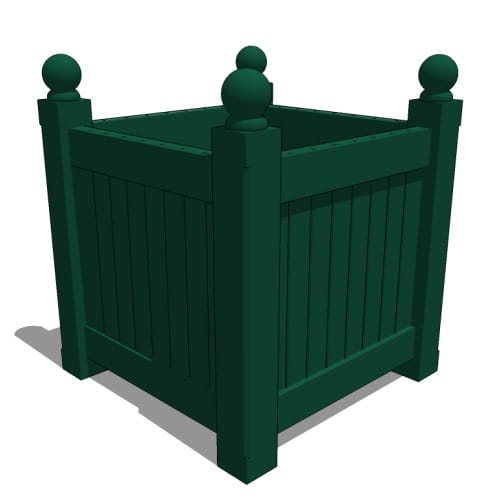 Versailles Composite Square Planter
