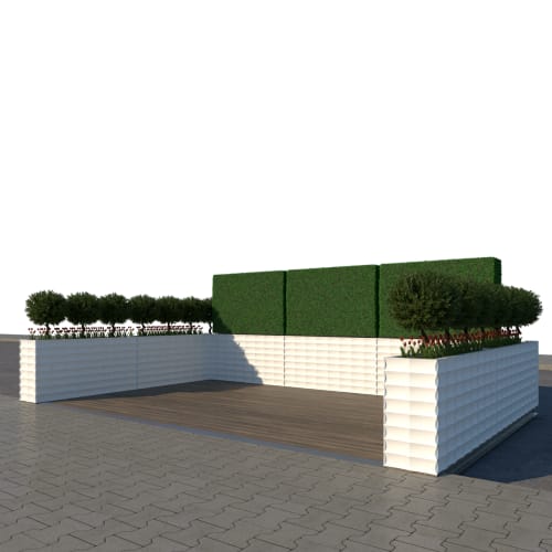 Concava Fiberstone Parklet