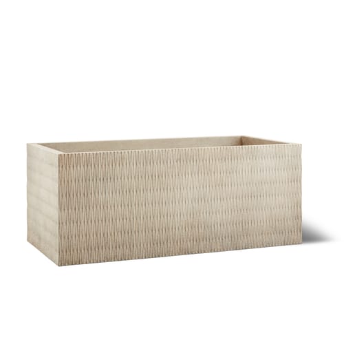 Draper Fiberstone Rectangular Planter