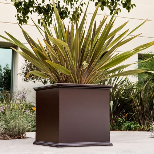 Laguna Fiberglass Square Planter