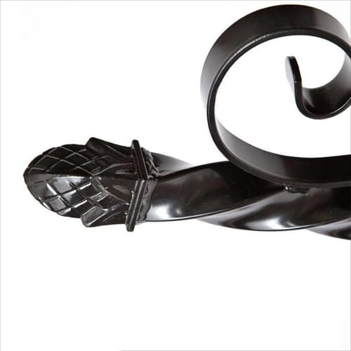 Twisted Arm Blade Sign Bracket with Pineapple Finial preview 2