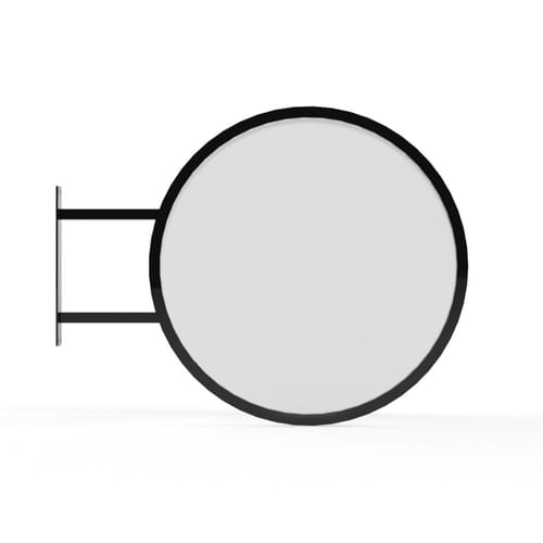 Cerchio Fixed Mount Sign Bracket with Sign Blank