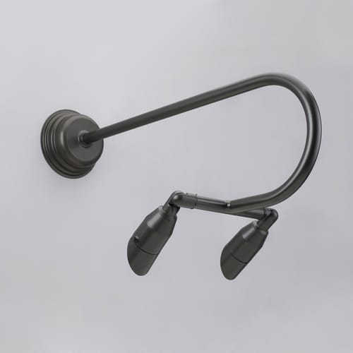 Contemporary Double PAR20 Sign Light