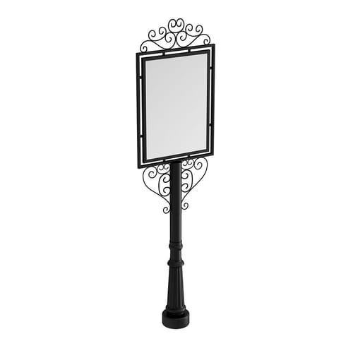 Decorative Slip Over Sign Holder