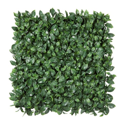 20" Square UV Outdoor Rated Ficus Leaf Foliage Tile for Signage