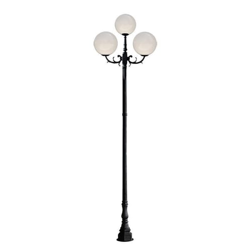 Art Deco Globe Light Post