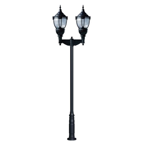Vintage Cast Aluminum Light Post- Meets "Dark Sky" Requirements