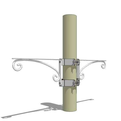 Heavy Duty Hangers Model 72306 with Cambridge Post Clamp