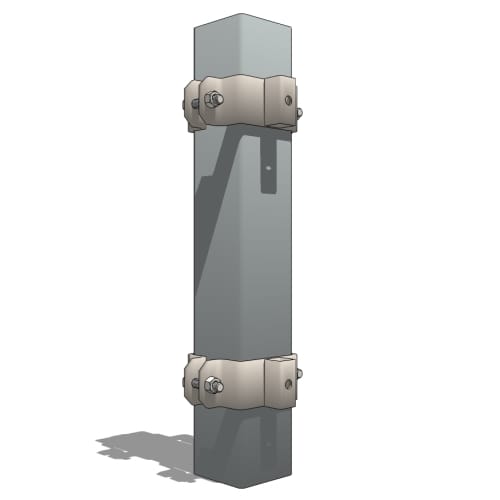 Heavy Duty Hangers 4 x 4 Square Clamp On Post