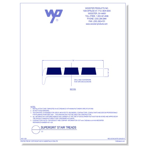 Supergrit Stair Tread: 121