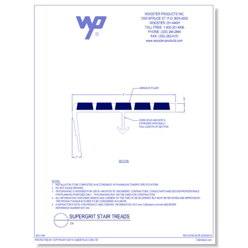Supergrit Stair Tread: 238