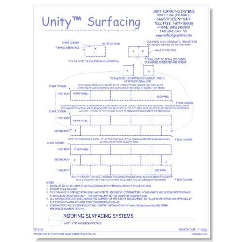 UNITY: Step and Repeat Details