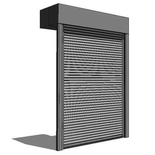 Revit: Extreme® 1024 High Performance Insulated Door - Between Jamb Mount
