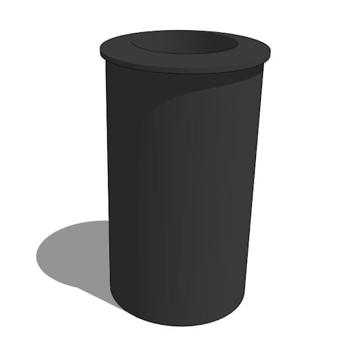 Micro-Well 3" In-Grade - Round Faceplate (IGR330103)