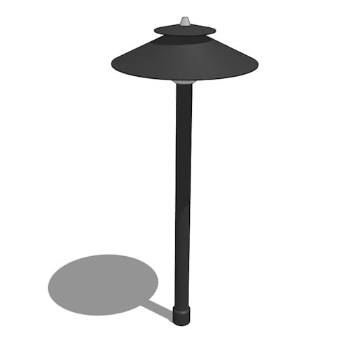 La Jolla 19" Pathlight - 8" Top / GY6.35 LED (PTA455108)