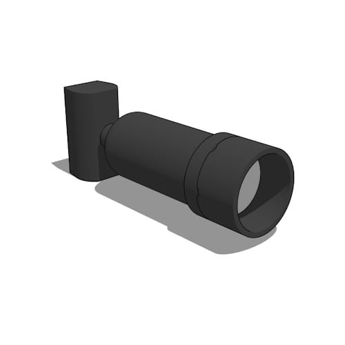 Mariner 6" Catenary - Rigid / 90° Shield (RCS016359)