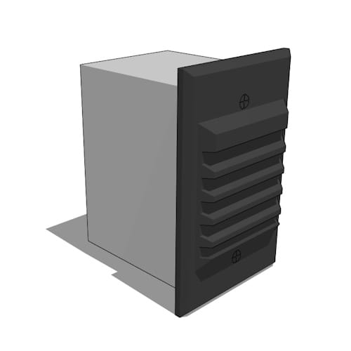Vertex 5" Step Light - Vertical (STW530105)