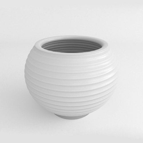 Grooved Planter