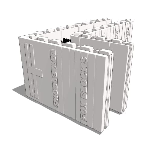 ICF 6" 90-Degree Corner Form