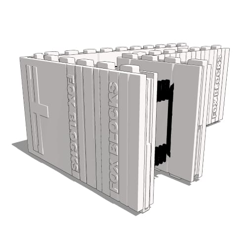 ICF 8" 90-Degree Corner Form