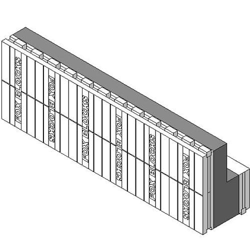 ICF Curb Straight Block
