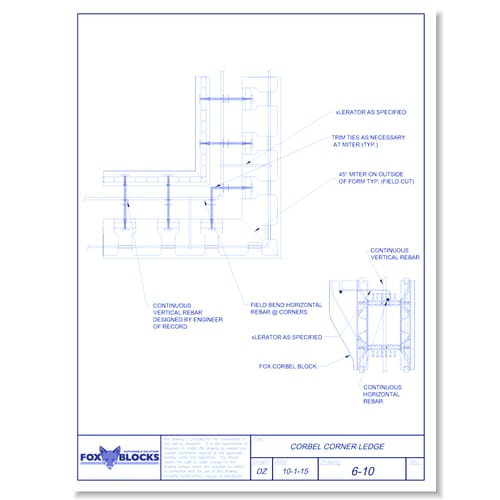 Corbel 2D Corner