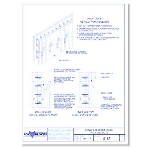 Field Fabricated Corbel