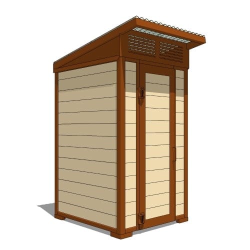 The "Forest" Regular Outhouse Building ( FSTB-1 )