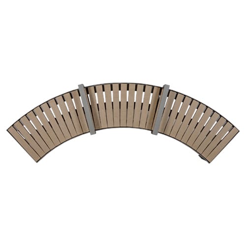 Skyline Curved Bench