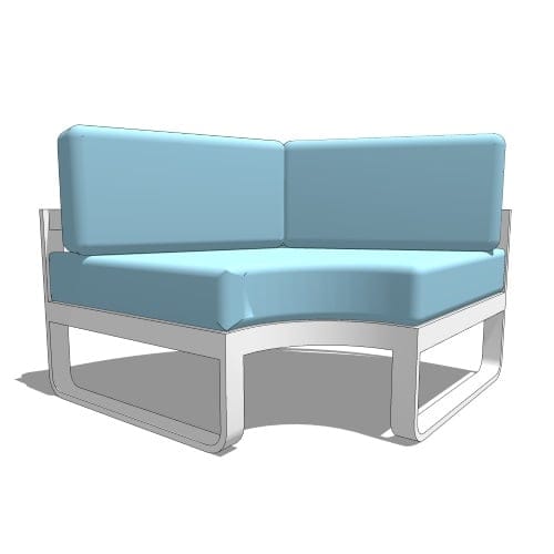 Loft Sectional Corner (CHS6207-WT)