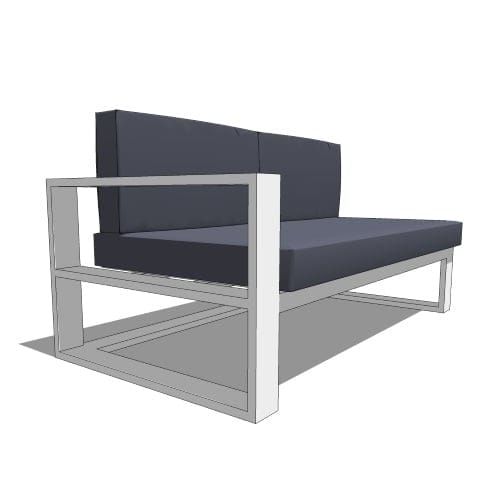 Quantam LAF Loveseat (HS8102-K)
