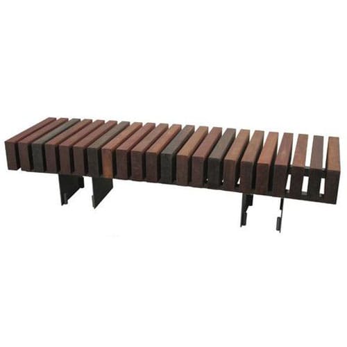 Timber Backless Bench
