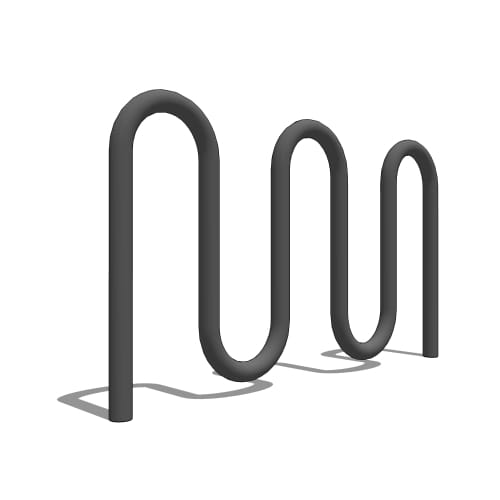 Inground Stainless Steel Bike Rack