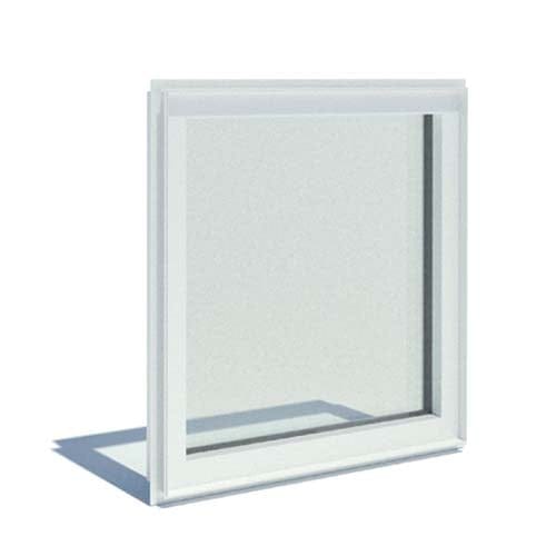 Series 5000 Windows: Standard Nail On - Casement with Crank Handle Contour, Butt Hinges, Multipoint Lock
