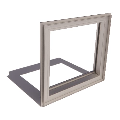Series 6100 Windows: Standard Nail On - Awning with Encore Hardware
